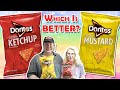 Doritos Tangy KETCHUP VS Doritos Hot MUSTARD REAL Review