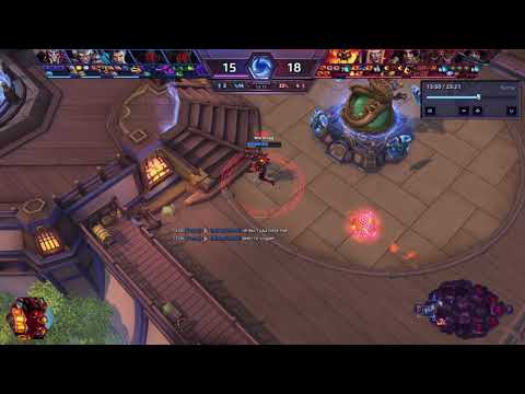 Heroes of the Storm - Junk rat barely escapes Kael'thas's Pyroblast