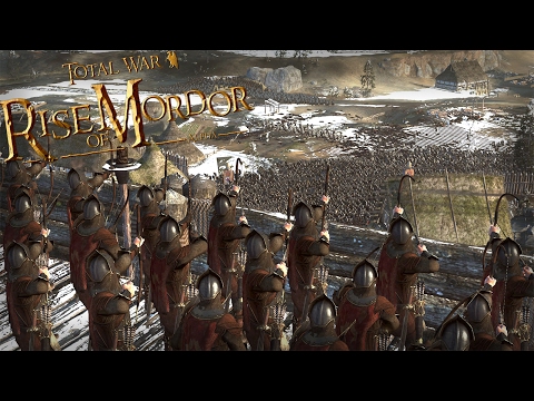 Epic Gondor Siege Of Dale - Outnumber Last Stand | Rise Of Mordor Total War GamePlay