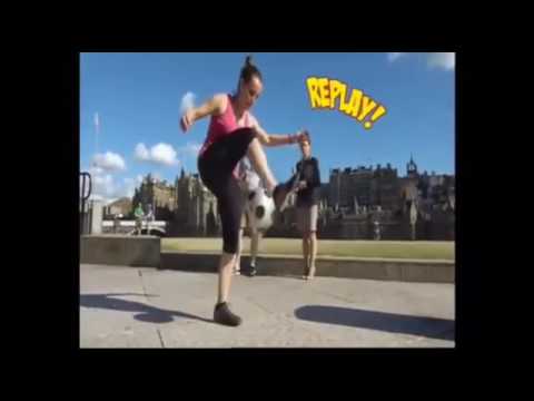 Venezolana Laura Biondo logró el récord Guinness como futbolista freestyle