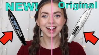 NEW L'Oreal Bambi Oversized Eye Mascara VS Original L'Oreal Bambi Eye Mascara! | 12 Hour Wear Test