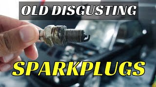 REPLACING SPARK PLUGS AND WIRES ON A BMW E30. NEW IGNITION SYSTEM.