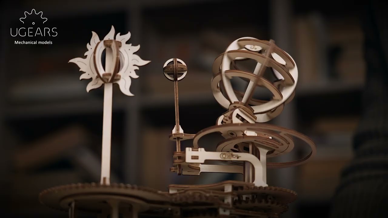 Tellurion - ruchomy model układu słonecznego 3d - Ugears