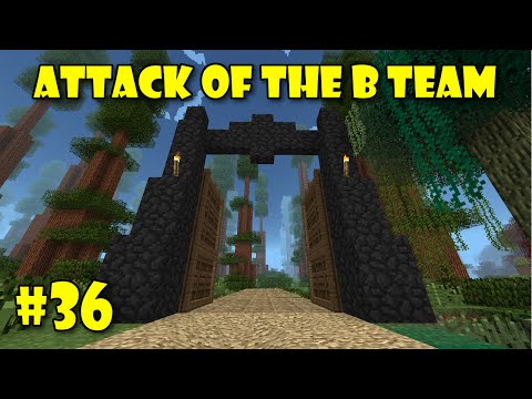 Attack of the B Team E36 :: Making the Jurassic Park Entrance