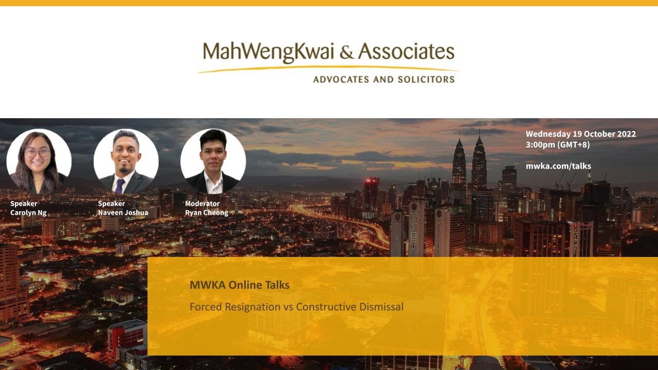 Forced Resignation vs Constructive Dismissal