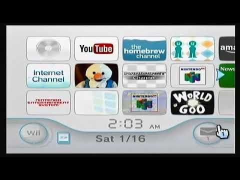 Wii Menu Wlkthrough Intro Reversed