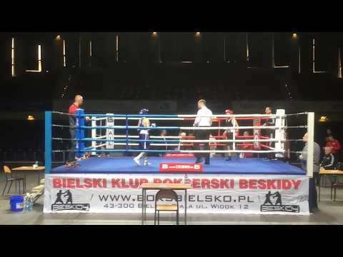 MACIEJ MARCHEL (Hetman Białystok) - OSKAR BRZOZOK (BKS Jastrzębie)