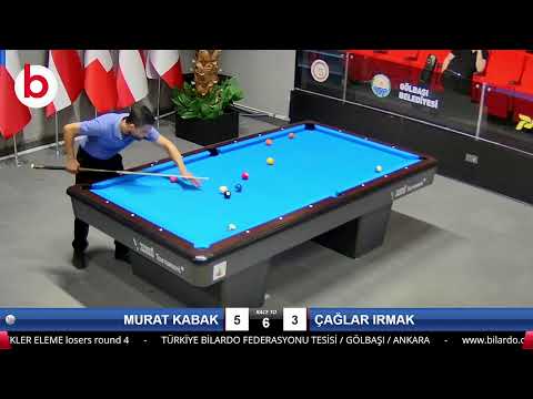 MURAT KABAK & ÇAĞLAR IRMAK Bilardo Maçı - 