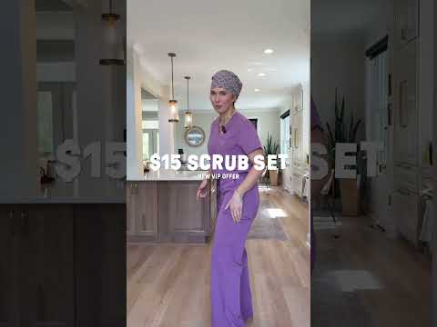 New VIPs Shop $15 Scrub Sets
