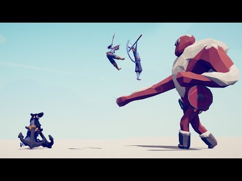 JUMPING TRIO vs EVERY UNIT - Totally Accurate Battle Simulator TABS