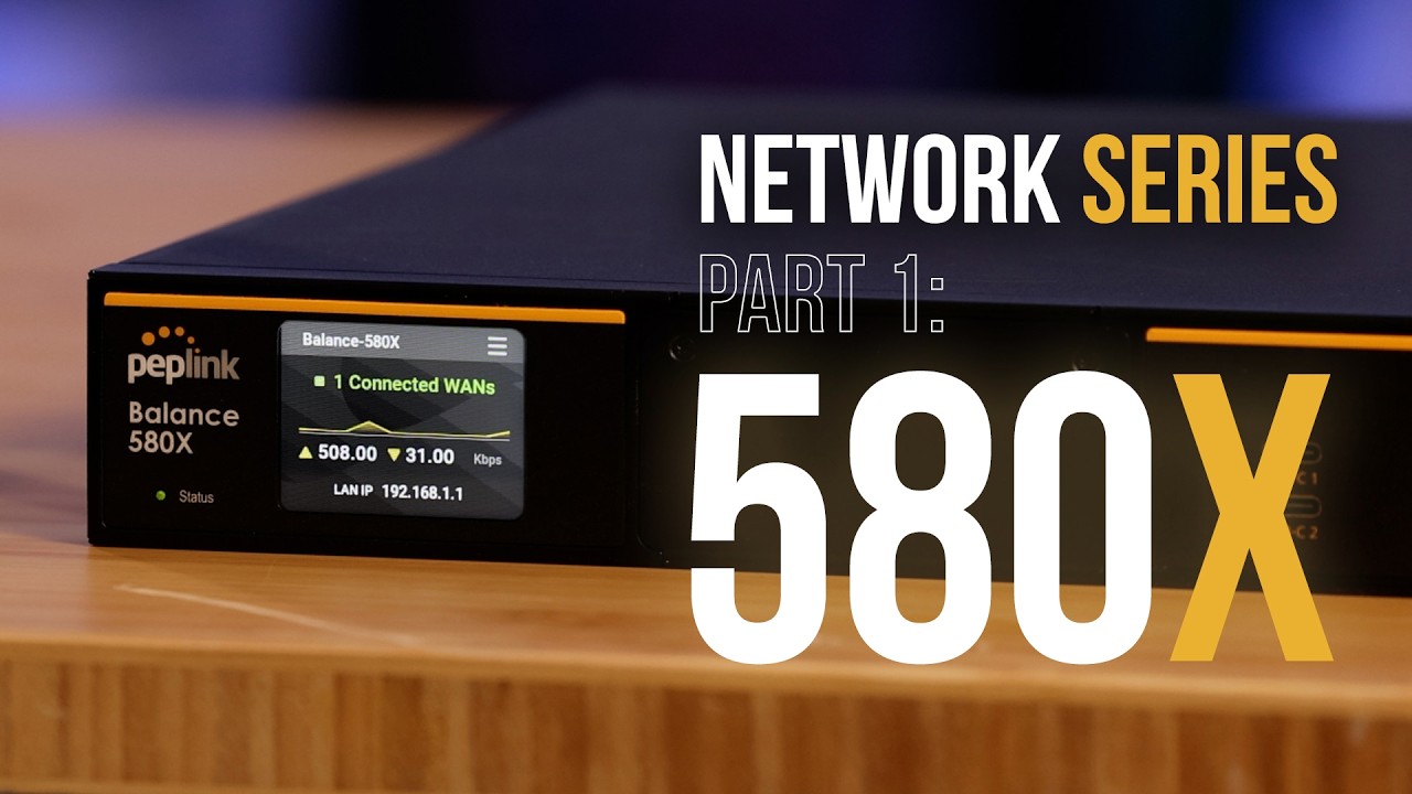 This 1U Rack Router Has 8 WAN Ports, 10G, and Built-In SIM Management — Peplink Balance 580X HW2