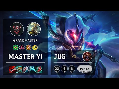 Master Yi Jungle vs Shyvana - BR Grandmaster Patch 11.13