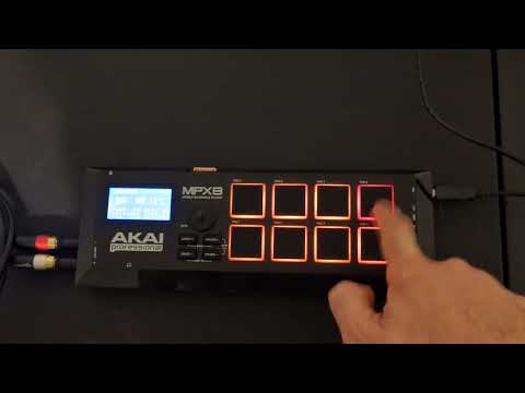 Akai MPX8 In Box, Cables, Manual image 7