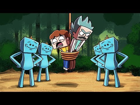 Minecraft - RICK AND MORTY HIDE AND SEEK!