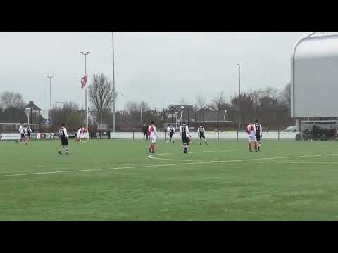 3 maart 2019 UVV 1 - VVZA 1 com 6-2 Doelpunt VVZA (0-1)