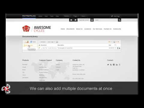 DotNetNuke: Adding Documents to the Document Library Module