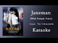 Janeman Aryan Karaoke With Female Voice