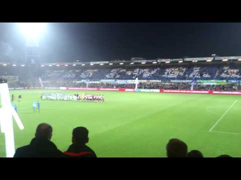 Opkomst PEC Zwolle - PSV (0-3 KNVB Beker)