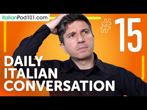 Italian Disjunctive Conjunctions | Daily Italian Conversations #15