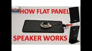 HOW FLAT PANEL SPEAKER WORKS