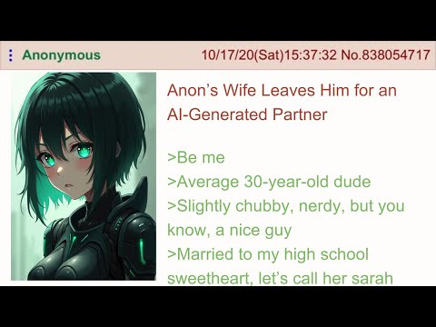 Anon’s Wife Leaves Him for an AI-Generated Partner - 4Chan Greentext Stories