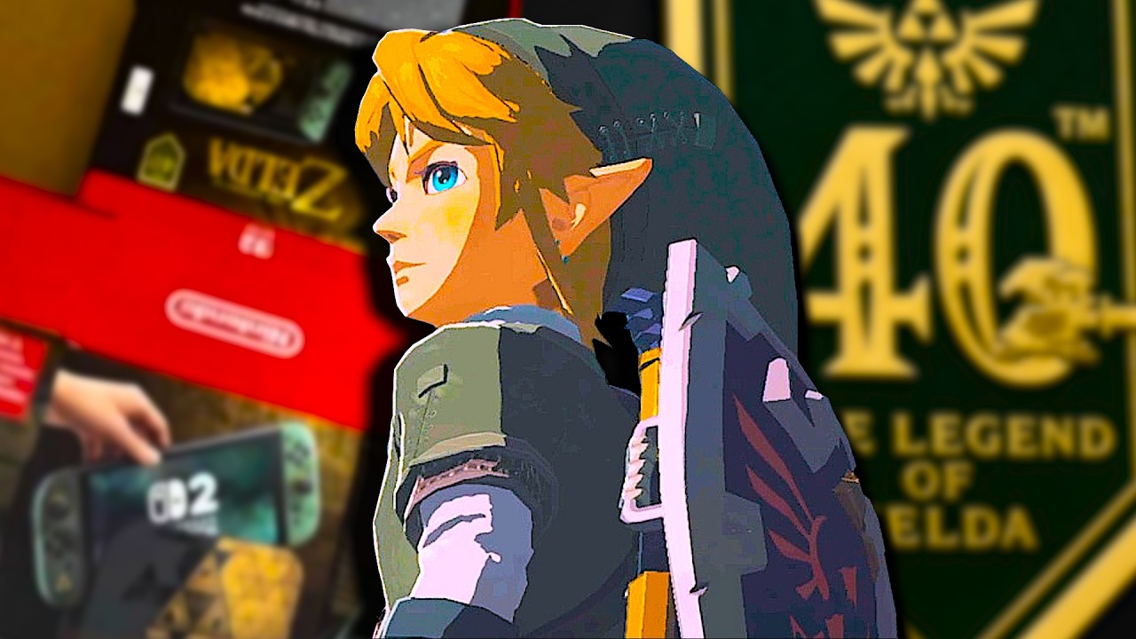 HUGE Zelda 40th Anniversary Leak! Nintendo Switch 2 Console + Pro Controller!