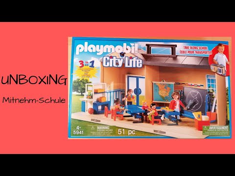 Playmobil Film deutsch - Mitnehm-Schule - Unboxing
