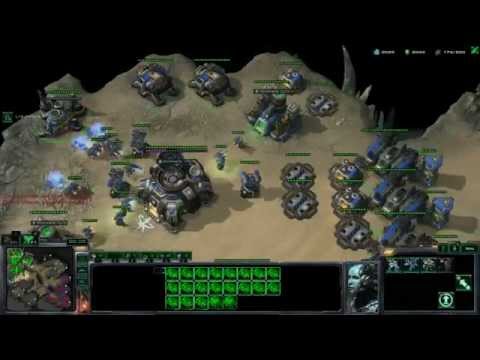 TvZ Macro Game Akilon Wastes - Master League (Terran 1st Person View)