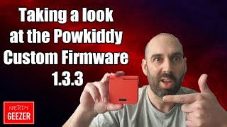 Taking a look at the Powkiddy Custom Firmware 1.3.3
