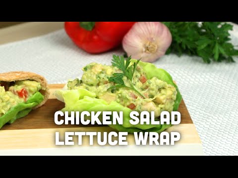 Healthy Recipe - Chicken Salad Wrap