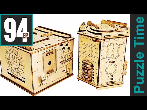 Puzzle Time Ep 94 - Escape Welt (World) Escape Room Puzzle Boxes
