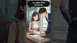 🏦 Simple English at the Bank: Open a Checking Account | Daily Conversation | Listen & Repeat #ESL