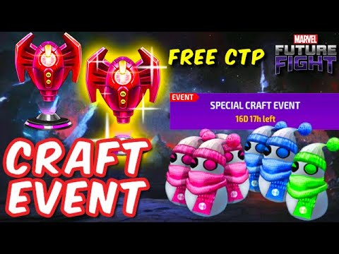 CRAFT EVENT 2021 (FREE CTP x2) and MUCH MORE! - Marvel Future Fight