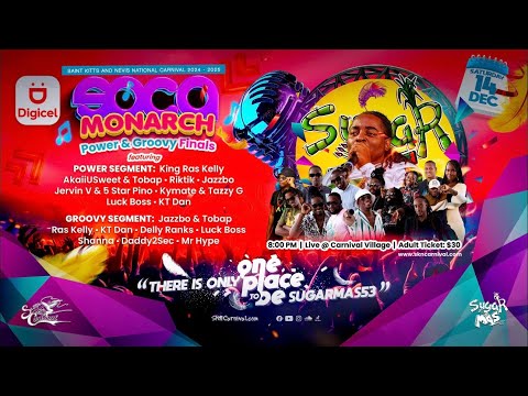 Sugarmas 53 Soca Monarch Finals | 14th December 2024