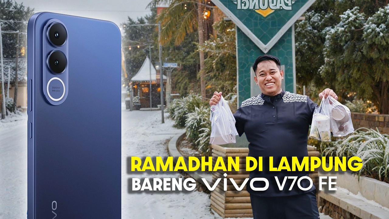 Kamera-nya SAKTI📸 AI-nya Bikin FOTO makin BerARTI‼️vivo V70 FE 200MP OIS Main Camera