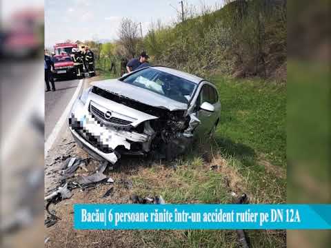 Bacau | Serious road accident with six people injured between Bogata and Dofteana