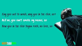 Funkmaster Flex - Let the Blunt Go (feat. Chris Brown &amp; Problem) [LYRIC VIDEO]