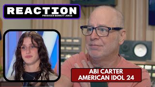 Abi Carter Audition - American Idol 24 - Producer Reaction