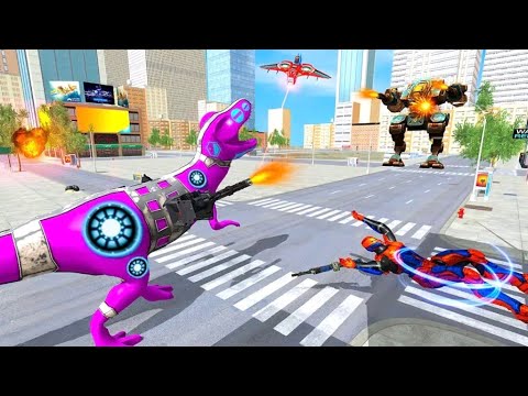 Best Dino Games - Dino Robot Transformation Games - Robot Car Games Android Gameplay