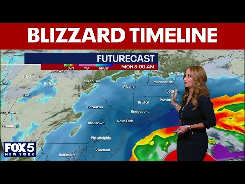 NYC blizzard 6PM update: When will snow be the heaviest?