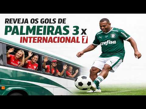 🔴REVEJA OS GOLS DE PALMEIRAS 3 x 1 INTERNACIONAL NO BBB 26