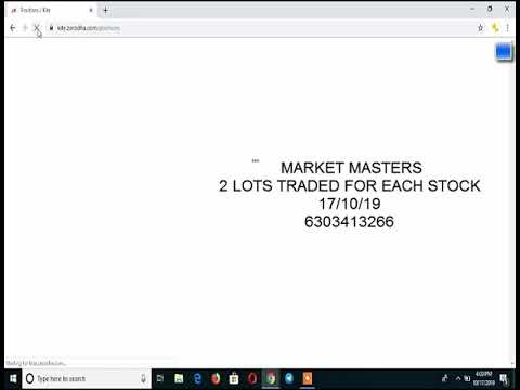 17-10-2019 LIVE PERFORMANCE EQUITY | FNO| TECHNICAL ANALYSIS |   BEST TRADING STRATEGIES