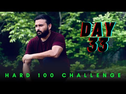 Day 33 of 100 – No Turning Back Now! 🔥 #Hard100 | Ankit g Sharma