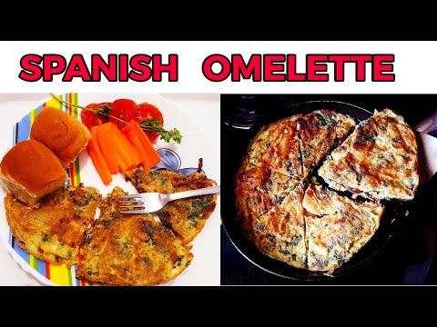 Spanish Omelette Recipe | Breakfast or Snack Recipe| Tortilla De Patatas Española