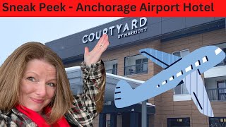 Step Inside This Hotel at the Anchorage Airport! Highlight on the Courtyard by Marriott