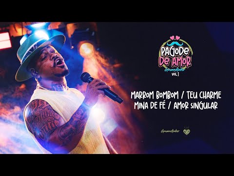 Gamadinho - Marrom Bombom/ Teu Charme/ Mina De Fé/ Amor Singular (Ao Vivo)