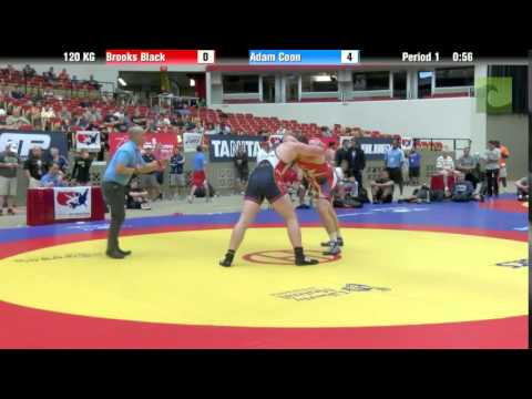 FS 120 KG Finals (2 of 2) - Brooks Black vs. Adam Coon