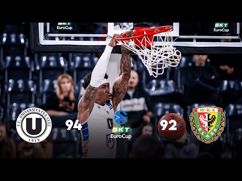 Highlights | U-BT Cluj-Napoca 94 - 92 Slask Wroclaw