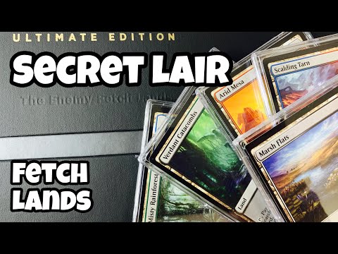 Secret Lair ULTIMATE EDITION Opening - It's All About the FETCH // Magic the Gathering // Collecting