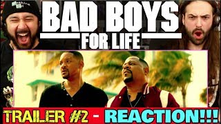 BAD BOYS FOR LIFE | TRAILER #2 - REACTION!!!